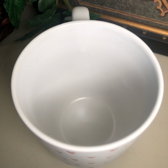 Belle Maison Pink Heart Print “Love” Mug 12oz Valentine's - I HAVE 3 AVAILABLE! - Picture 2 of 5